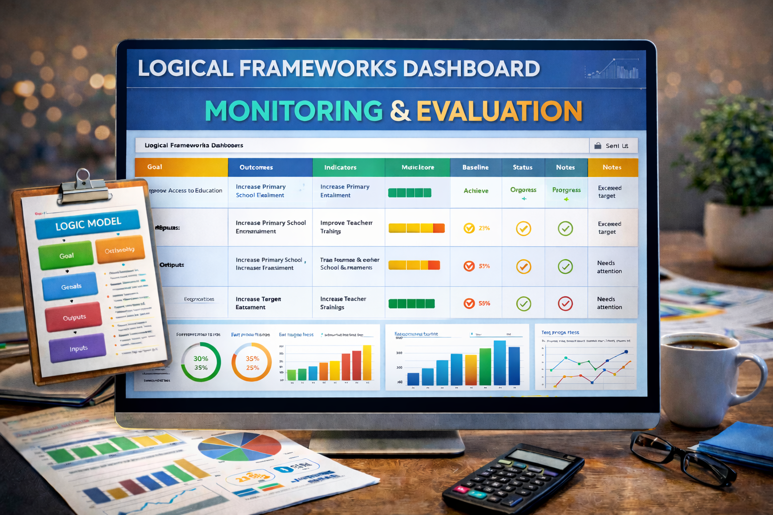 Projet en suivi et évaluation